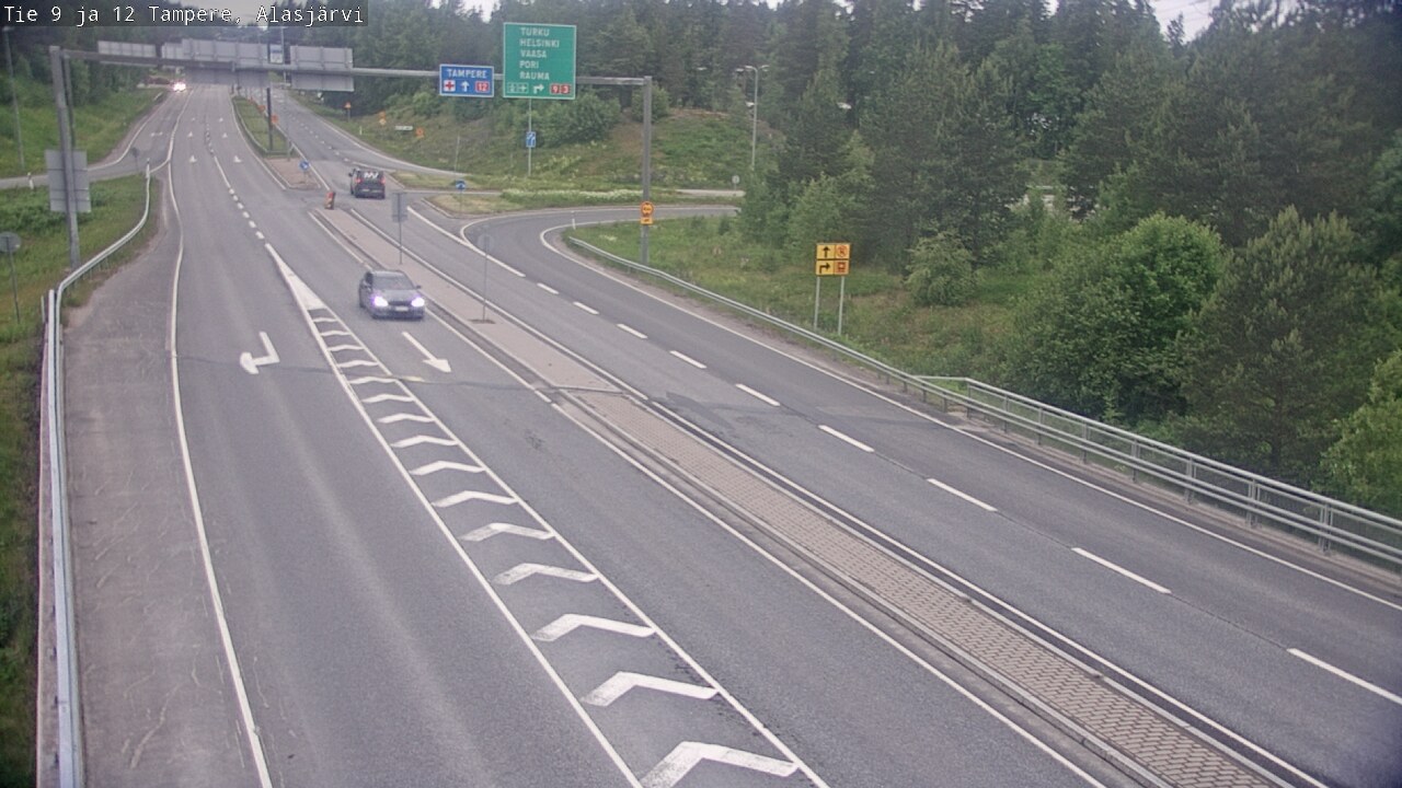 Kelikamerat Kuva Tie 12 Tampere, Alasjärvi, Tampere, Pirkanmaa