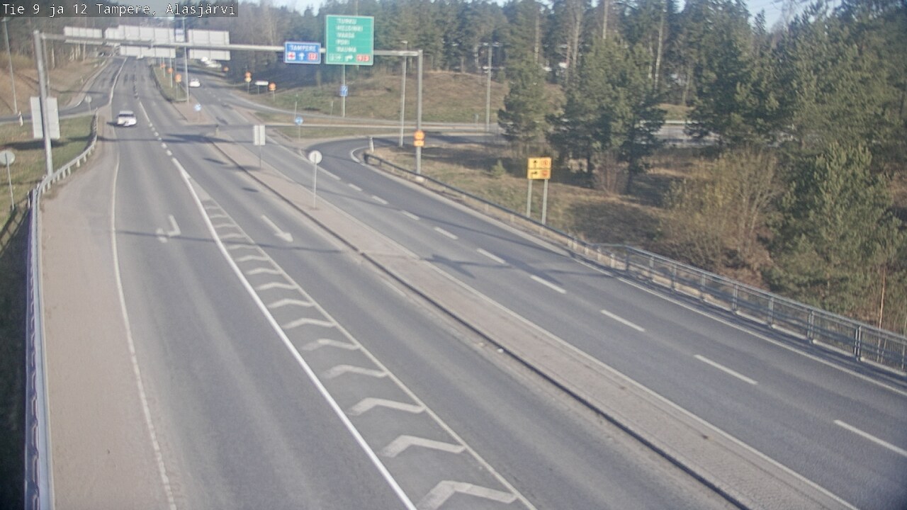 Kelikamerat Kuva Tie 12 Tampere, Alasjärvi, Tampere, Pirkanmaa