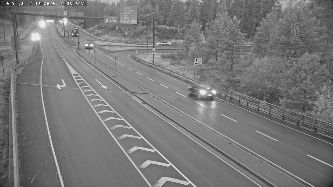 Kelikamerat Kuva Tie 12 Tampere, Alasjärvi, Tampere, Pirkanmaa