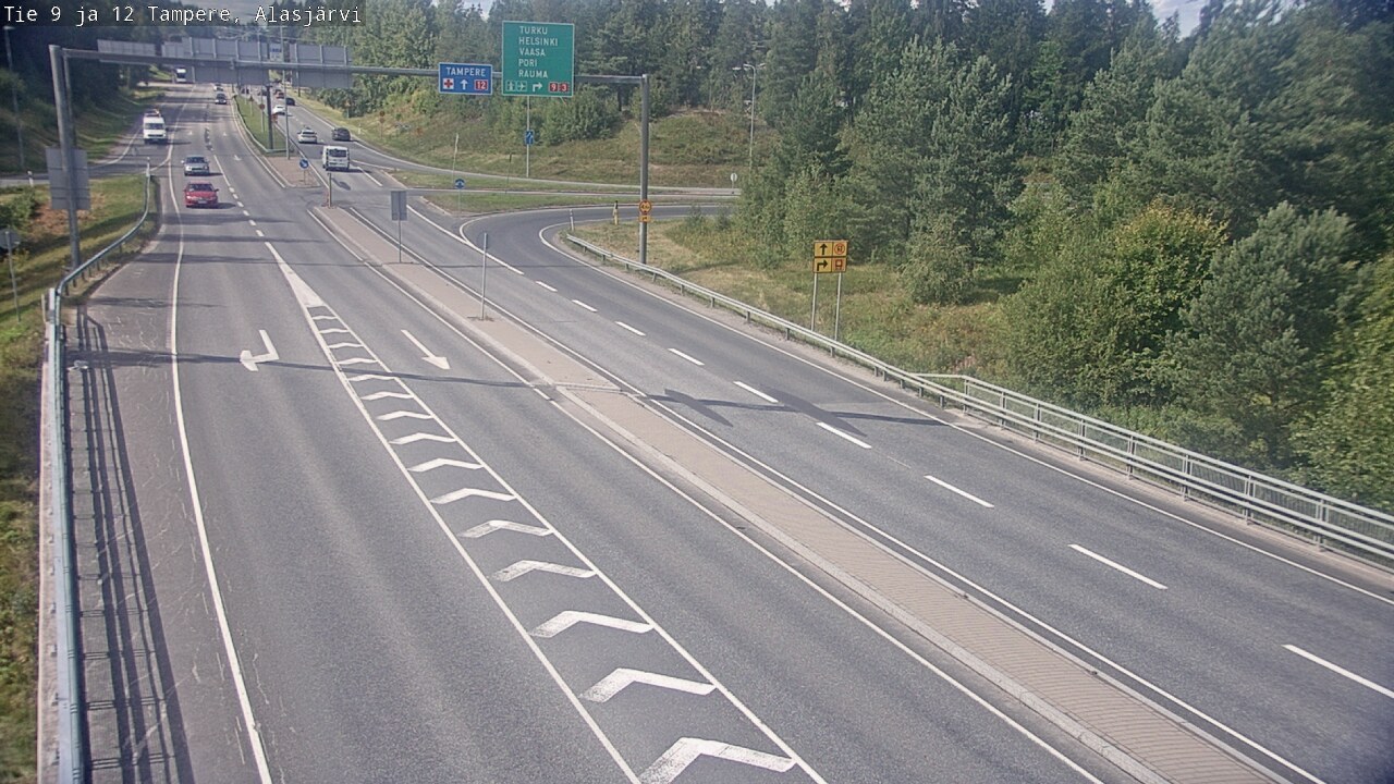 Kelikamerat Kuva Tie 12 Tampere, Alasjärvi, Tampere, Pirkanmaa