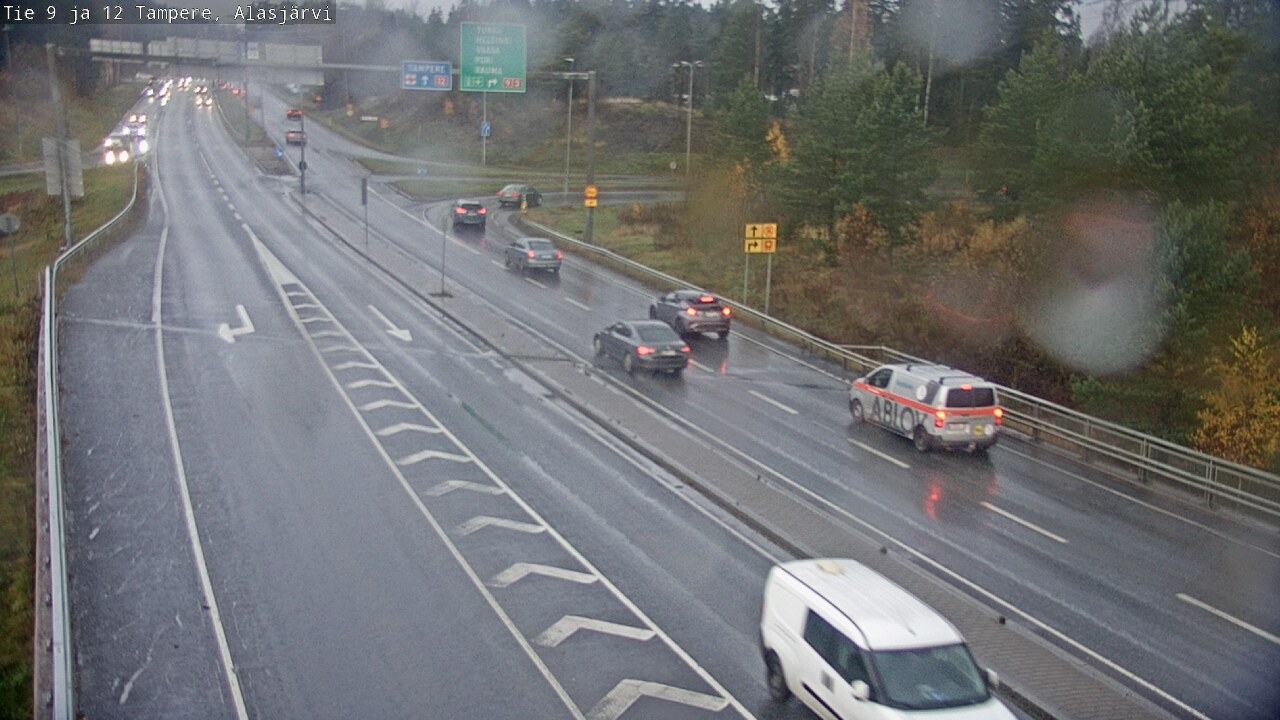 Kelikamerat Kuva Tie 12 Tampere, Alasjärvi, Tampere, Pirkanmaa