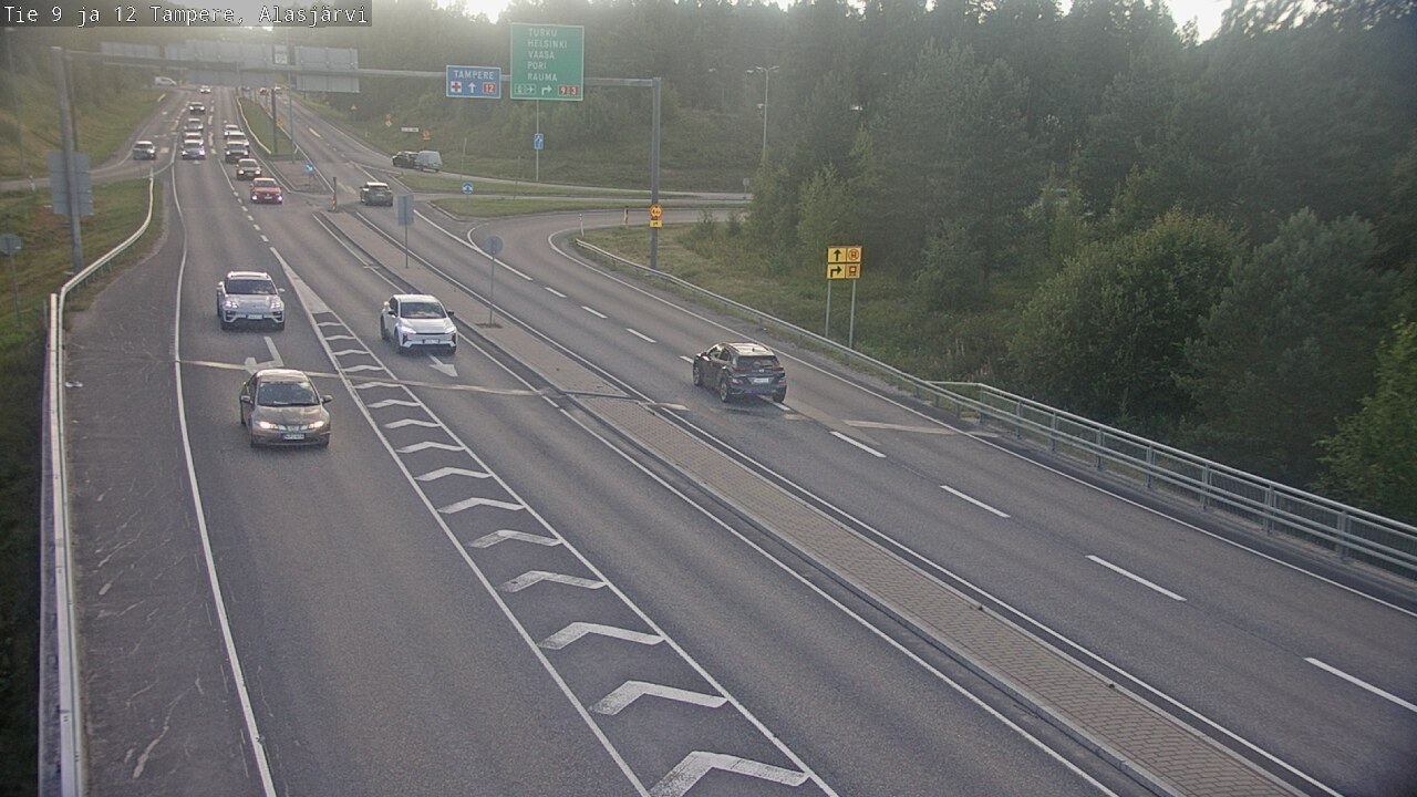 Kelikamerat Kuva Tie 12 Tampere, Alasjärvi, Tampere, Pirkanmaa