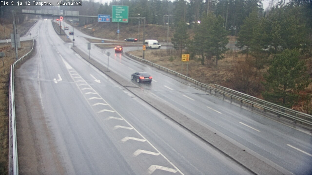 Kelikamerat Kuva Tie 12 Tampere, Alasjärvi, Tampere, Pirkanmaa