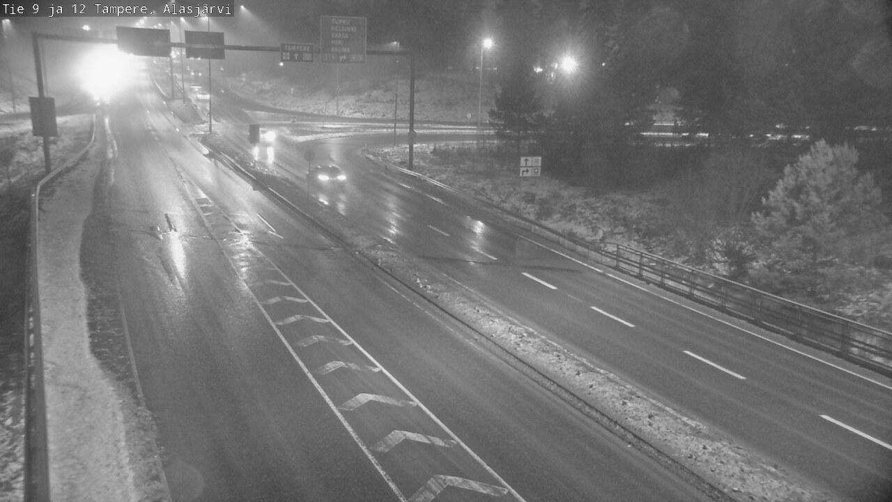 Weather Camera Image Väg 12 Tammerfors, Alasjärvi, Tampere, Pirkanmaa