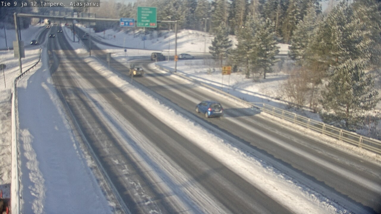 Kelikamerat Kuva Tie 12 Tampere, Alasjärvi, Tampere, Pirkanmaa