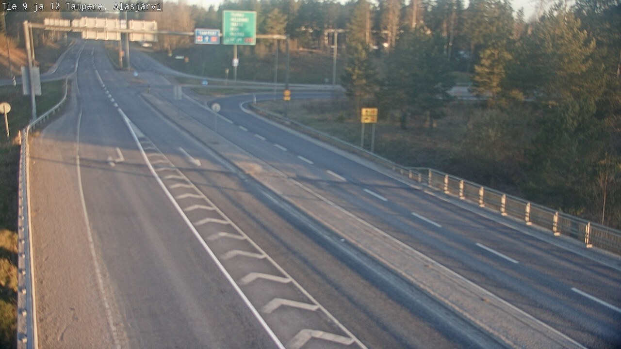 Kelikamerat Kuva Tie 12 Tampere, Alasjärvi, Tampere, Pirkanmaa