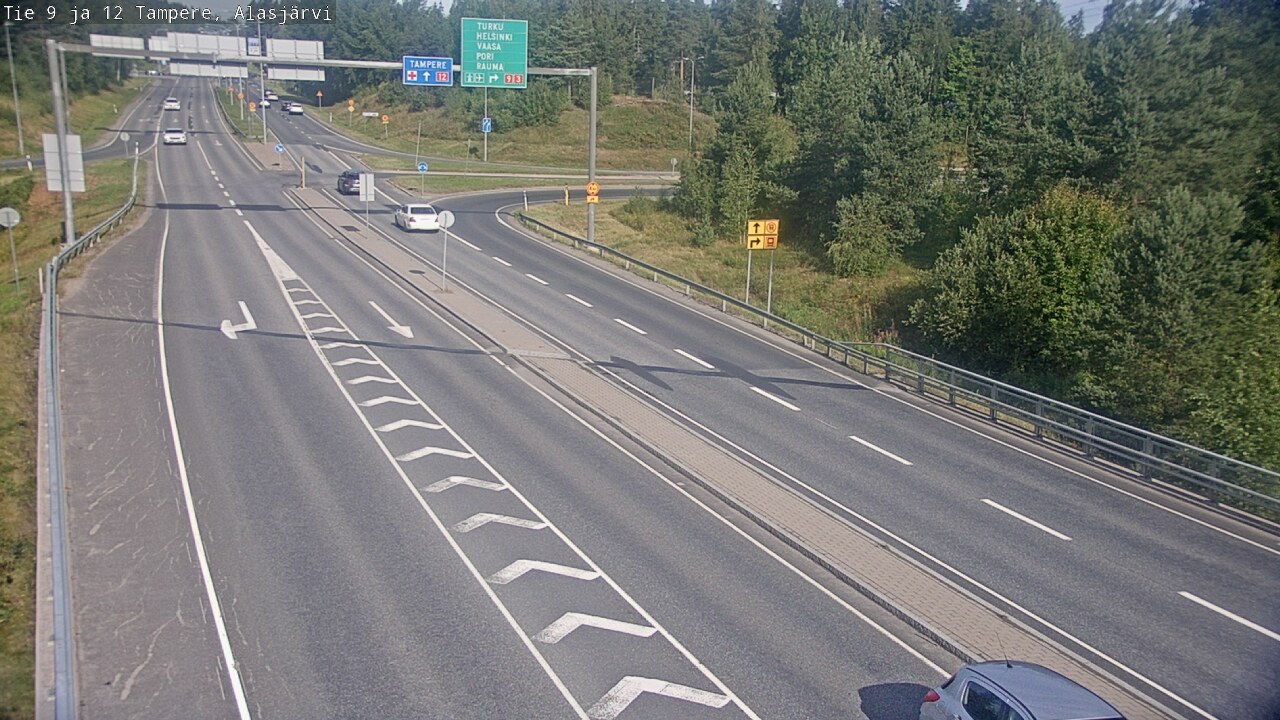 Kelikamerat Kuva Tie 12 Tampere, Alasjärvi, Tampere, Pirkanmaa