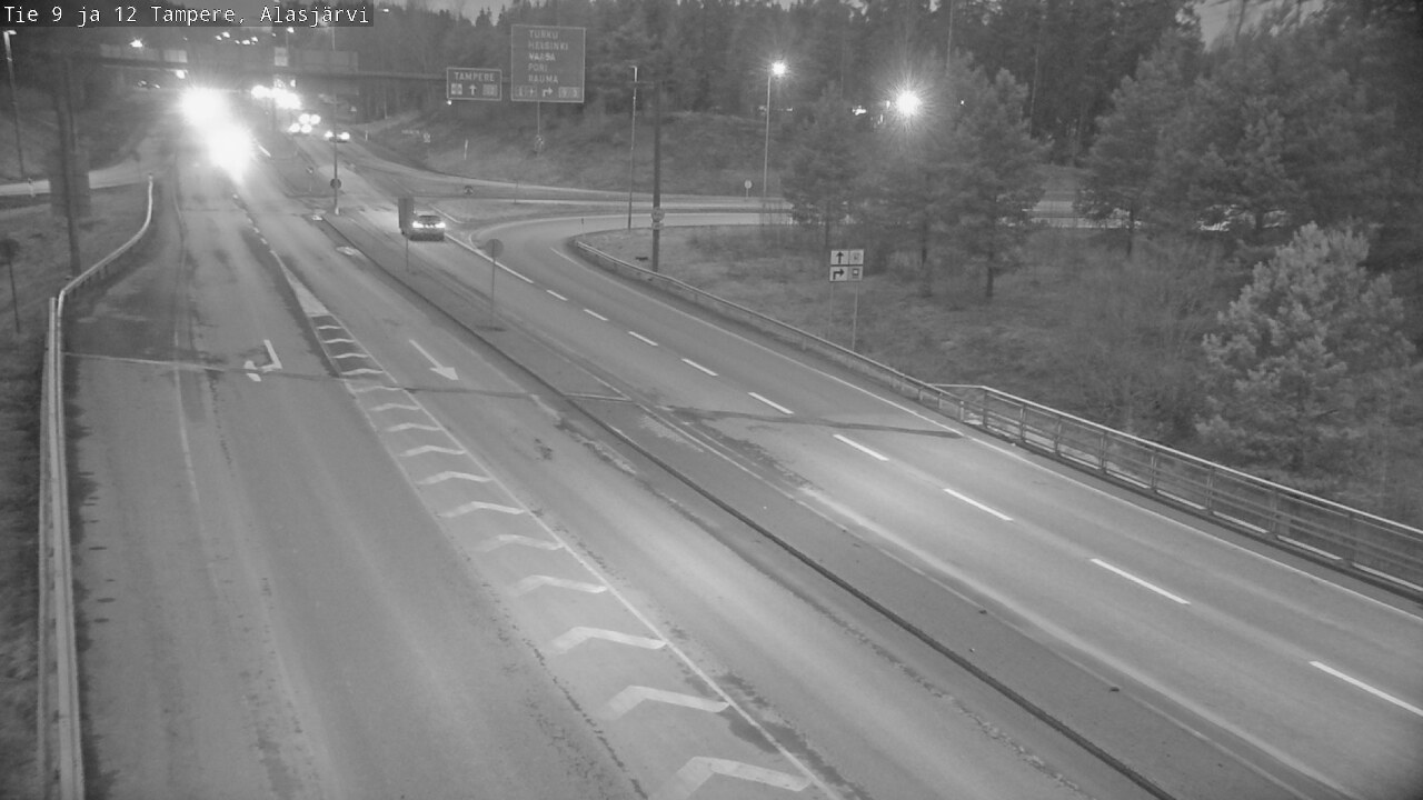 Kelikamerat Kuva Tie 12 Tampere, Alasjärvi, Tampere, Pirkanmaa