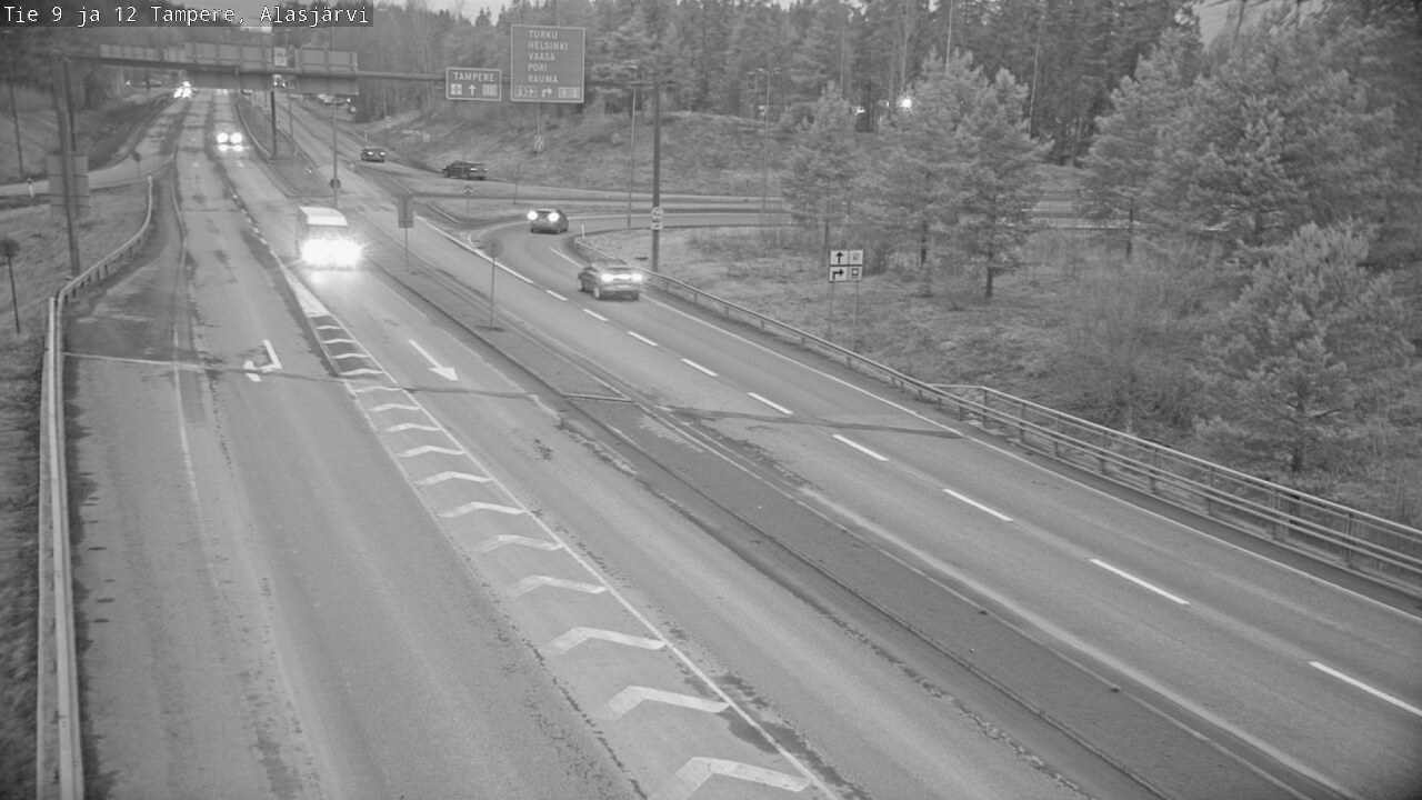 Kelikamerat Kuva Tie 12 Tampere, Alasjärvi, Tampere, Pirkanmaa