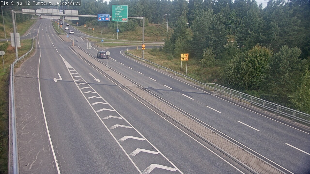 Kelikamerat Kuva Tie 12 Tampere, Alasjärvi, Tampere, Pirkanmaa