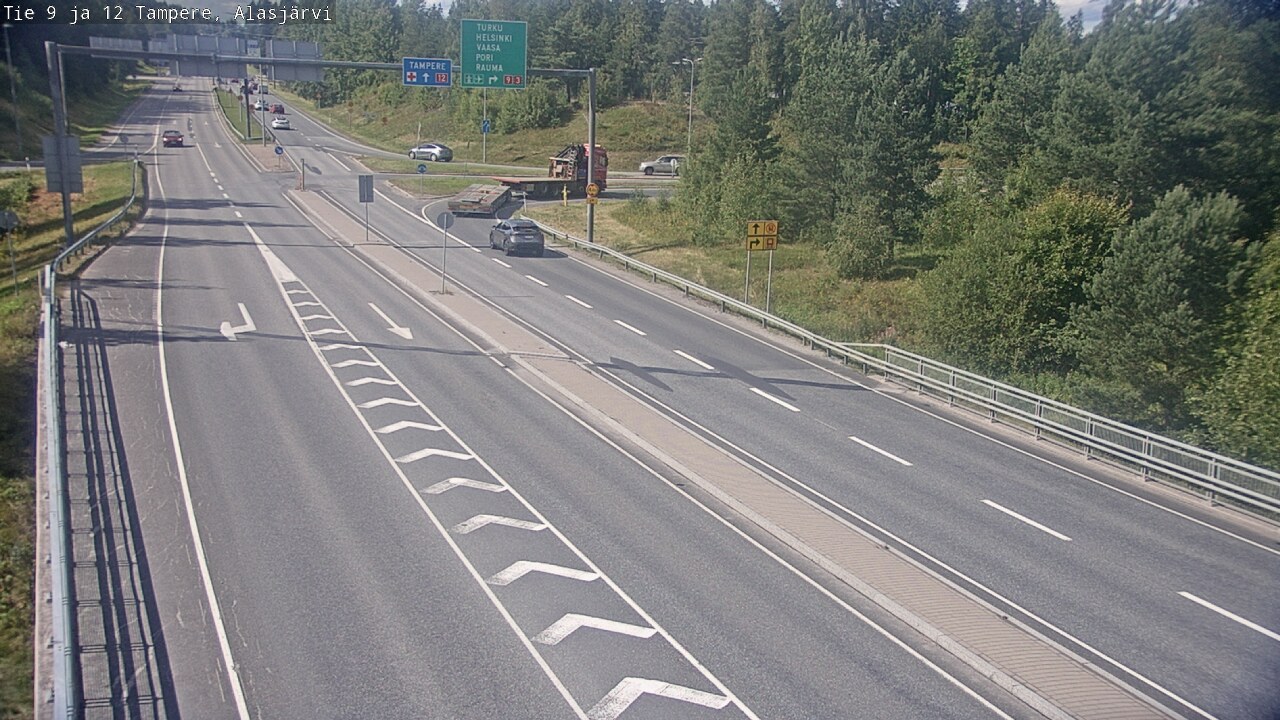 Kelikamerat Kuva Tie 12 Tampere, Alasjärvi, Tampere, Pirkanmaa