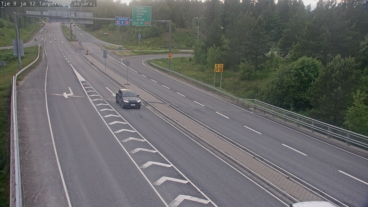 Kelikamerat Kuva Tie 12 Tampere, Alasjärvi, Tampere, Pirkanmaa