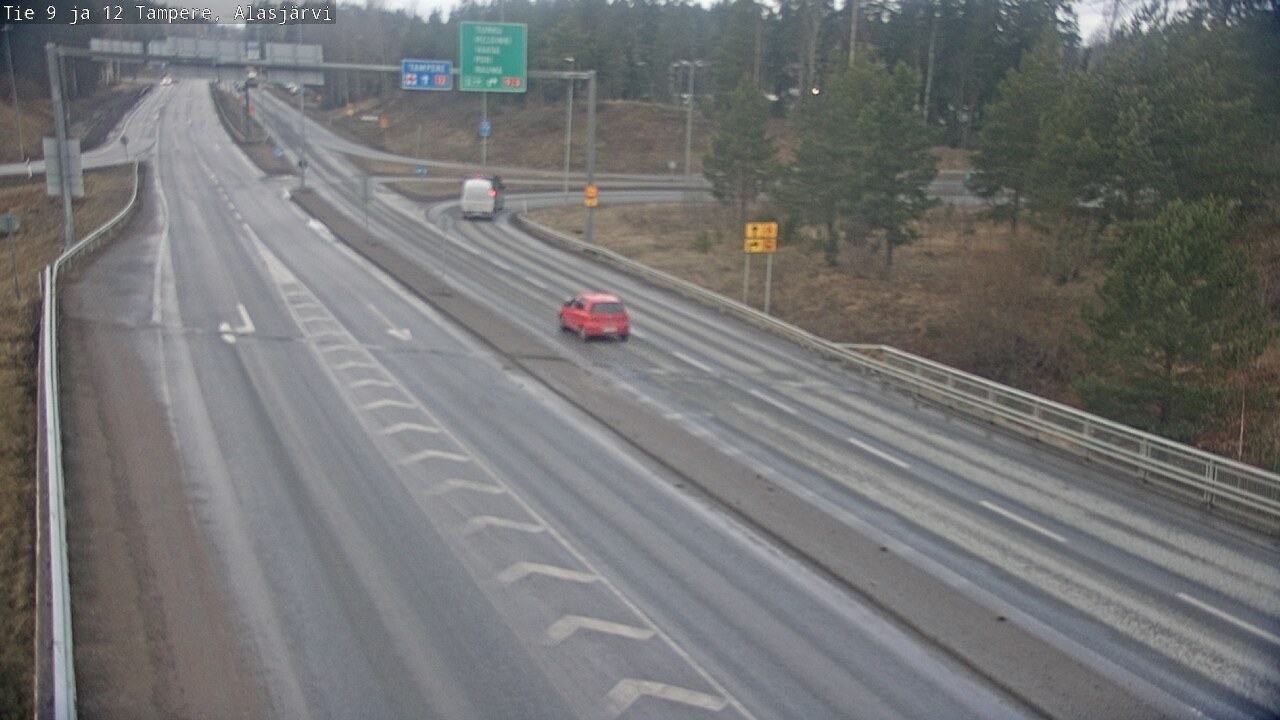 Kelikamerat Kuva Tie 12 Tampere, Alasjärvi, Tampere, Pirkanmaa