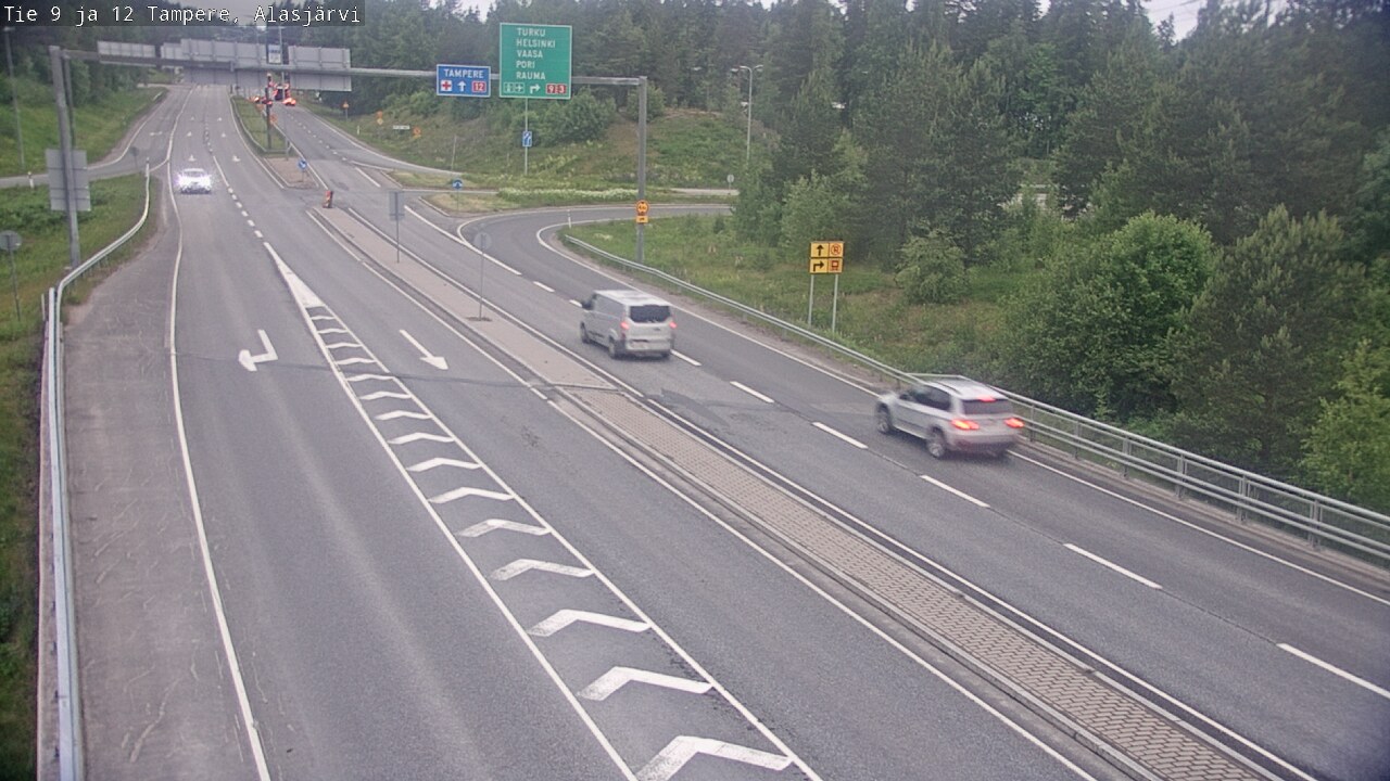 Kelikamerat Kuva Tie 12 Tampere, Alasjärvi, Tampere, Pirkanmaa