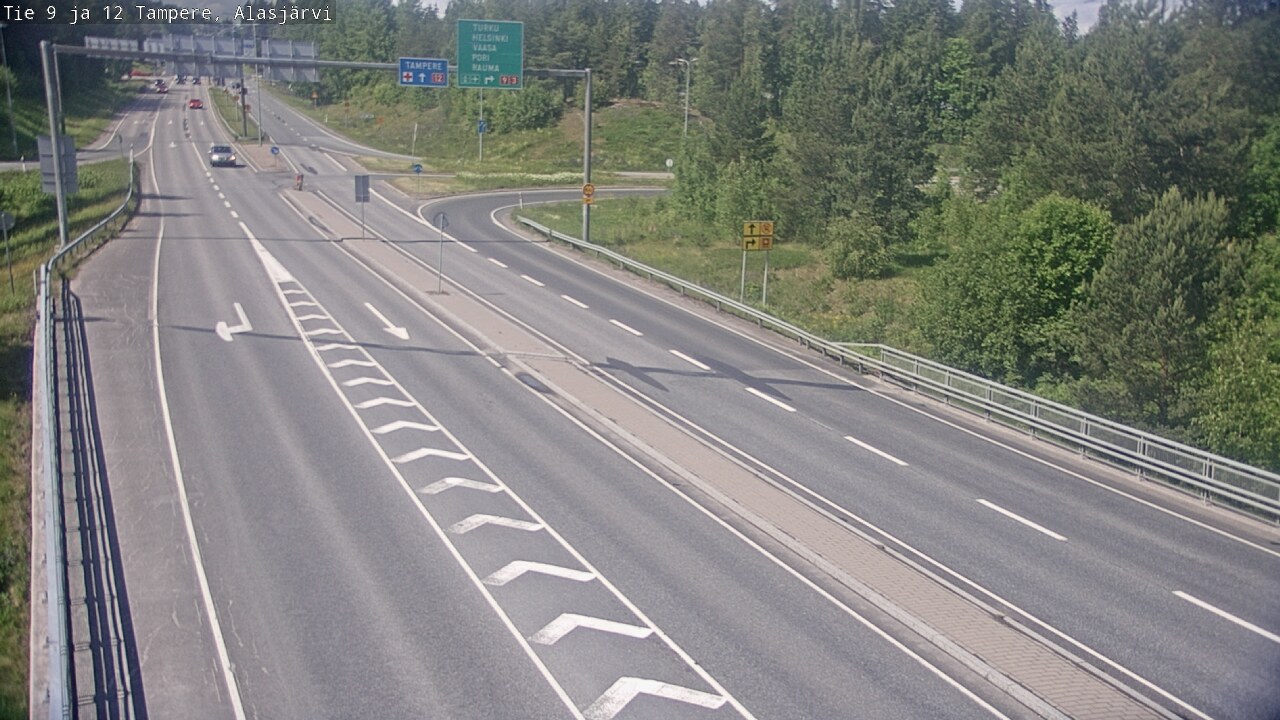 Kelikamerat Kuva Tie 12 Tampere, Alasjärvi, Tampere, Pirkanmaa