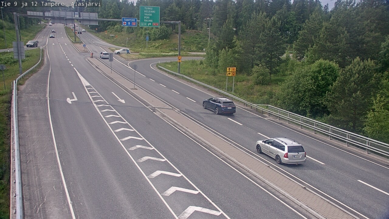 Kelikamerat Kuva Tie 12 Tampere, Alasjärvi, Tampere, Pirkanmaa