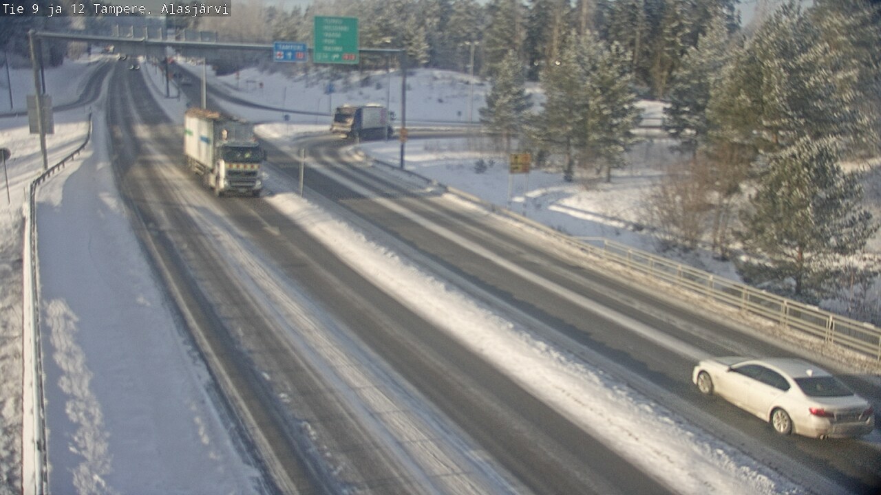 Kelikamerat Kuva Tie 12 Tampere, Alasjärvi, Tampere, Pirkanmaa