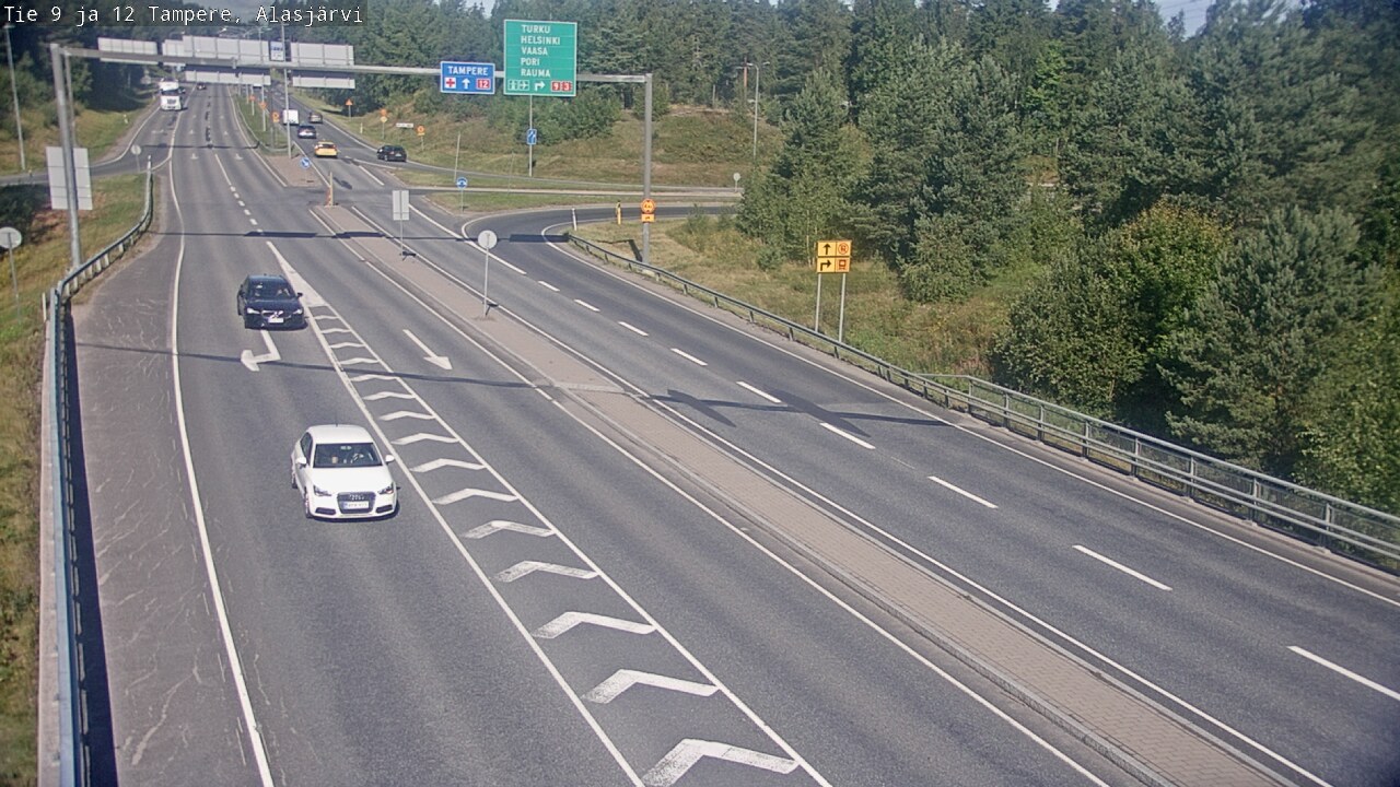 Kelikamerat Kuva Tie 12 Tampere, Alasjärvi, Tampere, Pirkanmaa