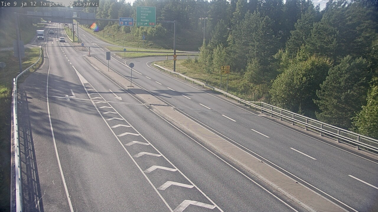 Kelikamerat Kuva Tie 12 Tampere, Alasjärvi, Tampere, Pirkanmaa
