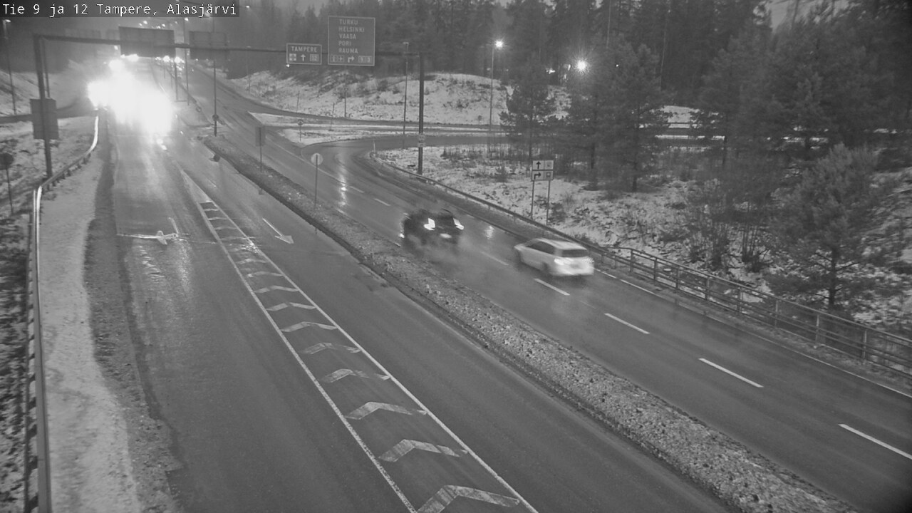 Weather Camera Image Väg 12 Tammerfors, Alasjärvi, Tampere, Pirkanmaa
