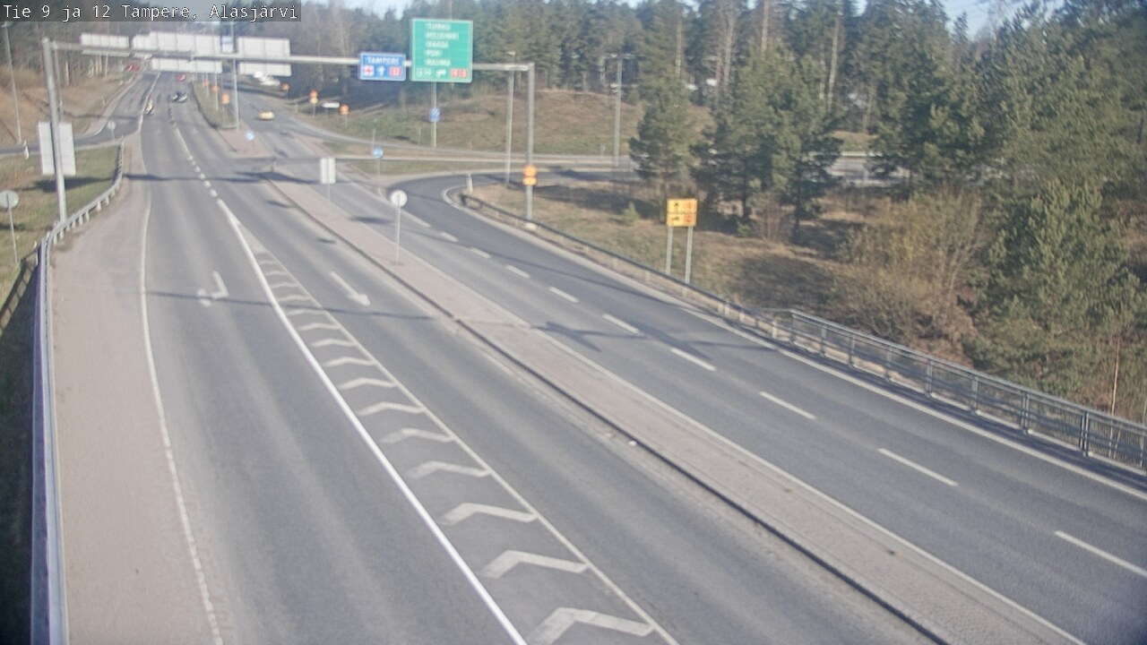 Kelikamerat Kuva Tie 12 Tampere, Alasjärvi, Tampere, Pirkanmaa