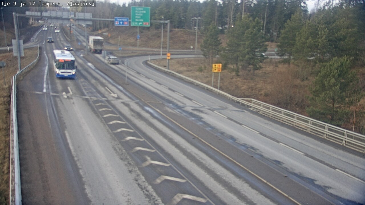 Kelikamerat Kuva Tie 12 Tampere, Alasjärvi, Tampere, Pirkanmaa