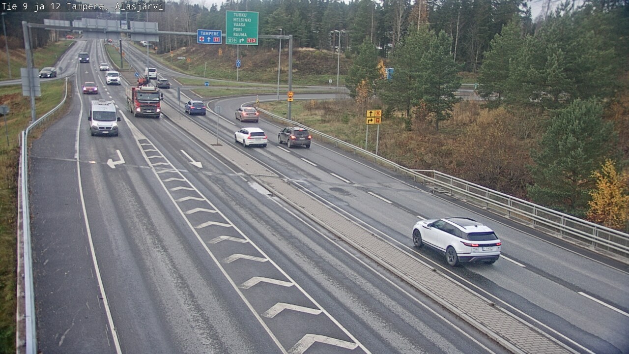 Kelikamerat Kuva Tie 12 Tampere, Alasjärvi, Tampere, Pirkanmaa