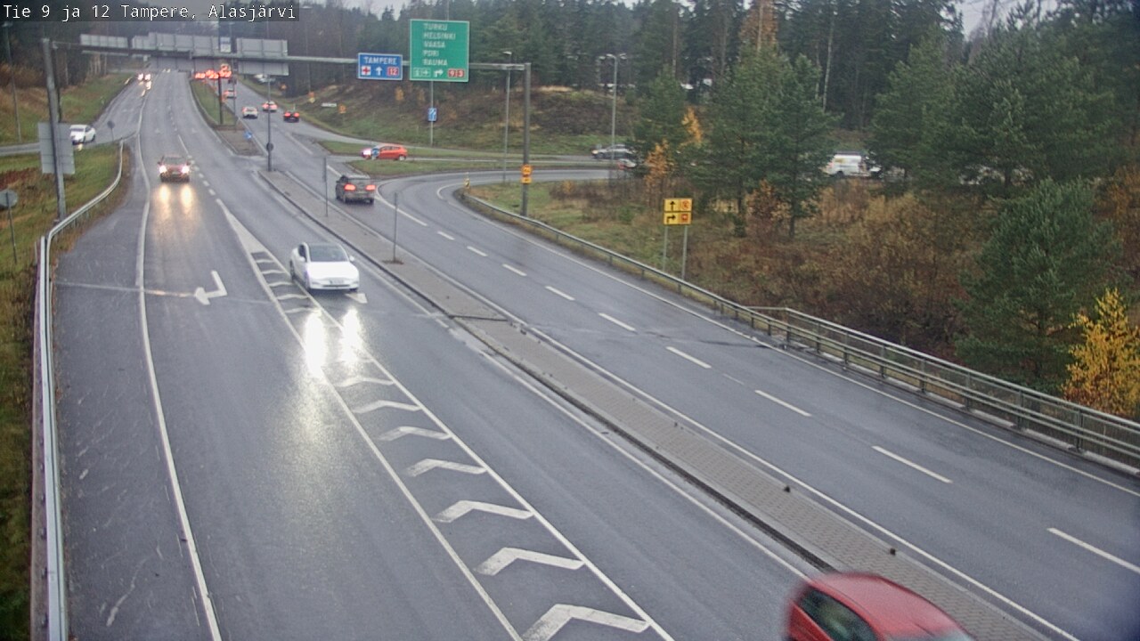 Kelikamerat Kuva Tie 12 Tampere, Alasjärvi, Tampere, Pirkanmaa