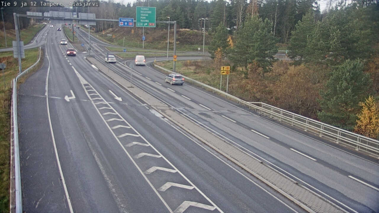 Kelikamerat Kuva Tie 12 Tampere, Alasjärvi, Tampere, Pirkanmaa