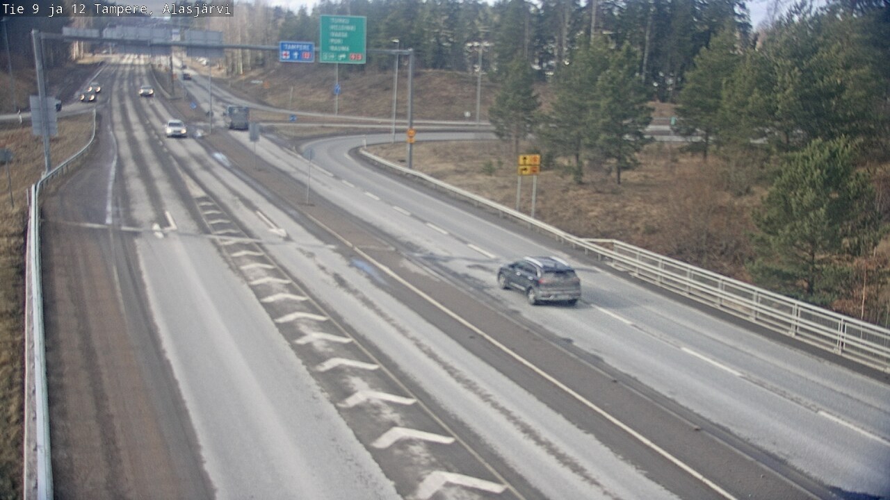 Kelikamerat Kuva Tie 12 Tampere, Alasjärvi, Tampere, Pirkanmaa