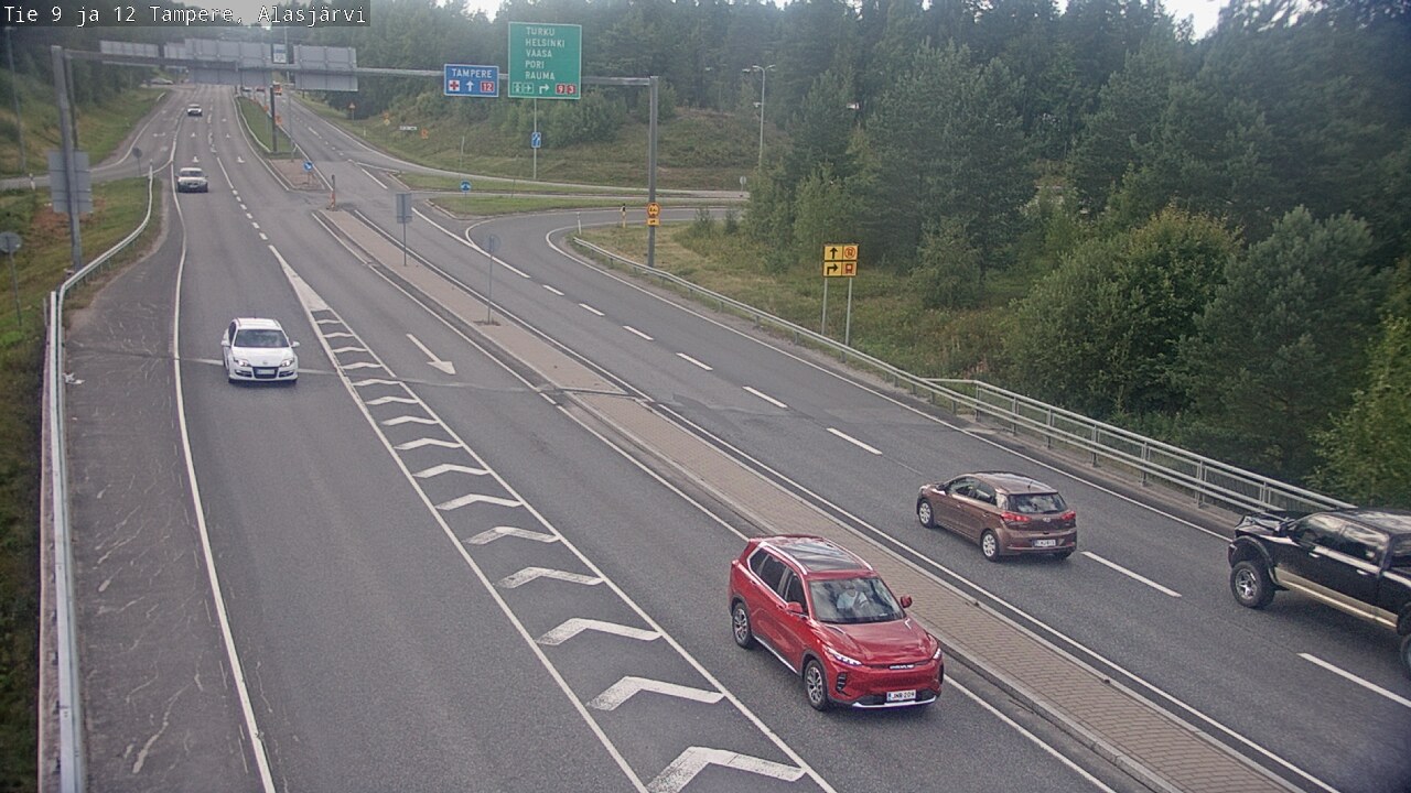 Kelikamerat Kuva Tie 12 Tampere, Alasjärvi, Tampere, Pirkanmaa