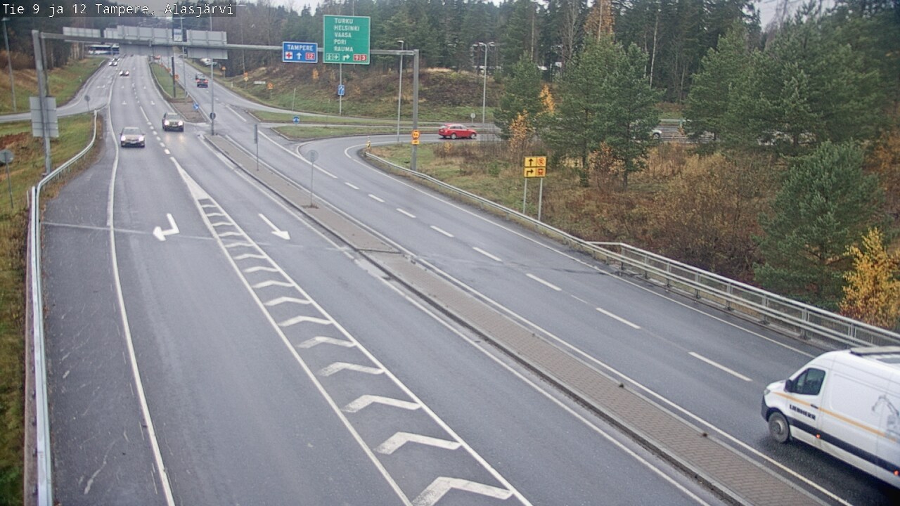 Kelikamerat Kuva Tie 12 Tampere, Alasjärvi, Tampere, Pirkanmaa