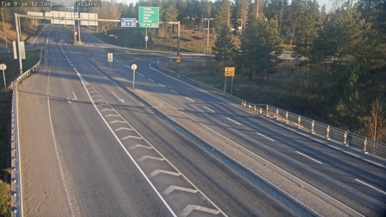Kelikamerat Kuva Tie 12 Tampere, Alasjärvi, Tampere, Pirkanmaa
