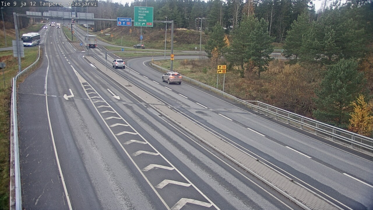 Kelikamerat Kuva Tie 12 Tampere, Alasjärvi, Tampere, Pirkanmaa