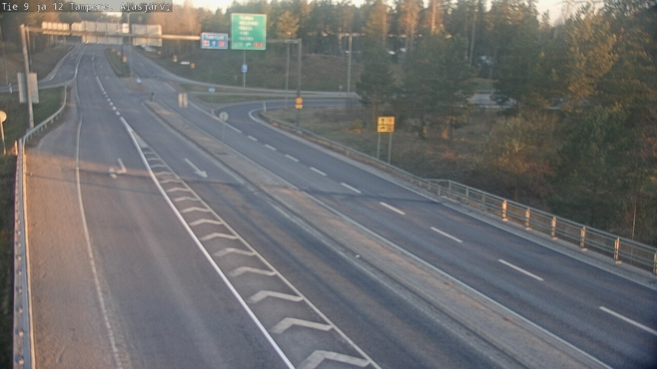 Kelikamerat Kuva Tie 12 Tampere, Alasjärvi, Tampere, Pirkanmaa
