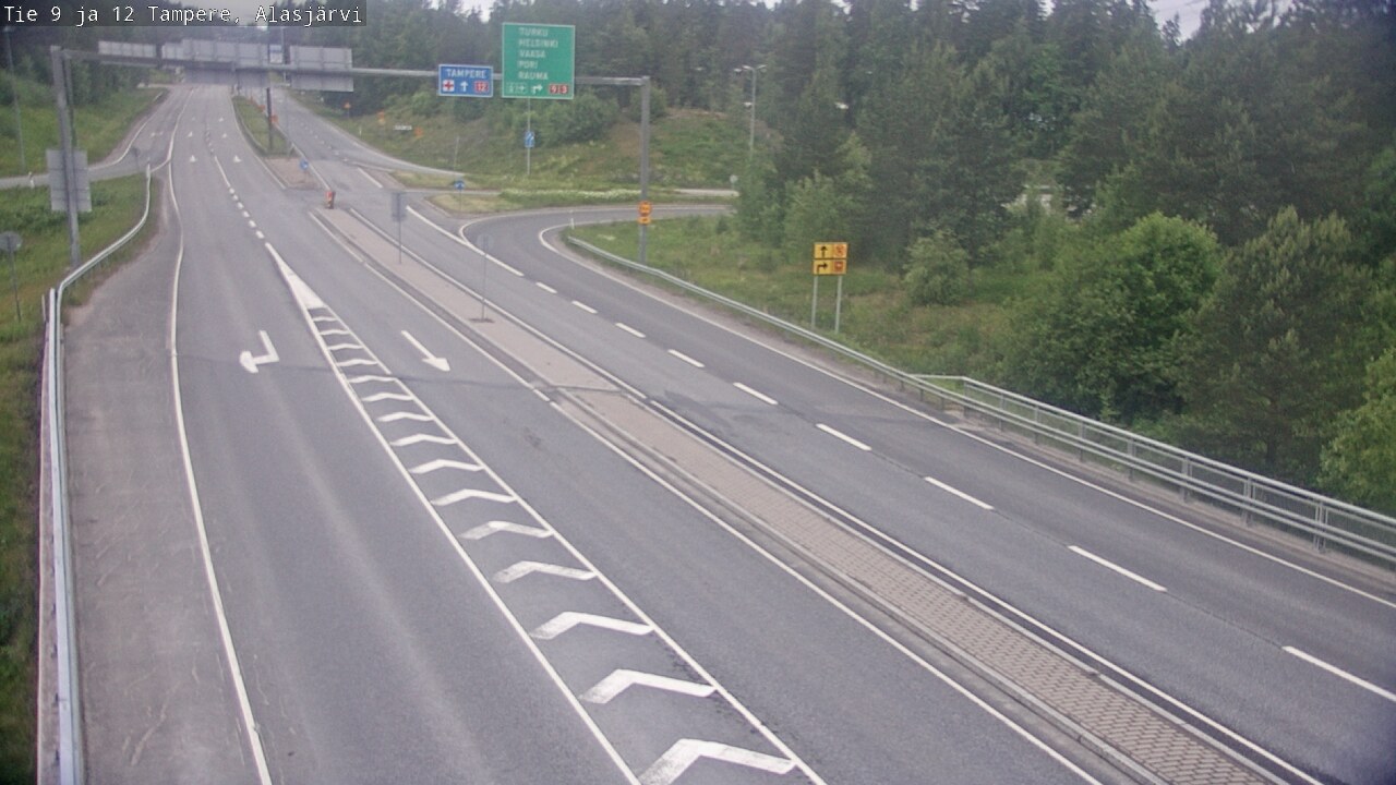 Kelikamerat Kuva Tie 12 Tampere, Alasjärvi, Tampere, Pirkanmaa
