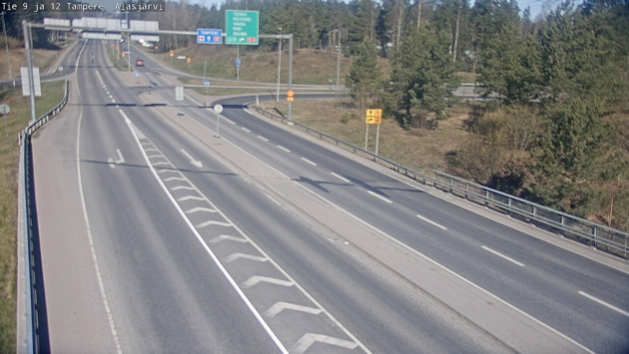 Kelikamerat Kuva Tie 12 Tampere, Alasjärvi, Tampere, Pirkanmaa