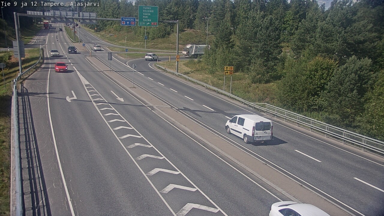 Kelikamerat Kuva Tie 12 Tampere, Alasjärvi, Tampere, Pirkanmaa