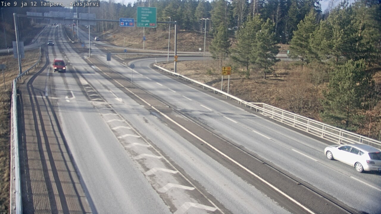 Kelikamerat Kuva Tie 12 Tampere, Alasjärvi, Tampere, Pirkanmaa