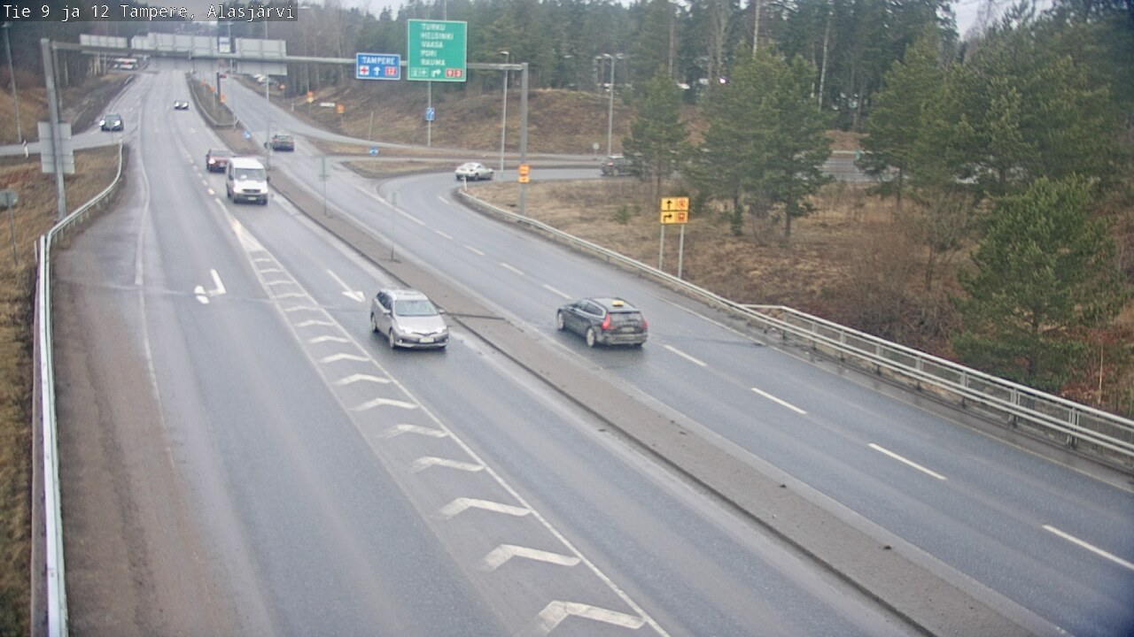 Kelikamerat Kuva Tie 12 Tampere, Alasjärvi, Tampere, Pirkanmaa