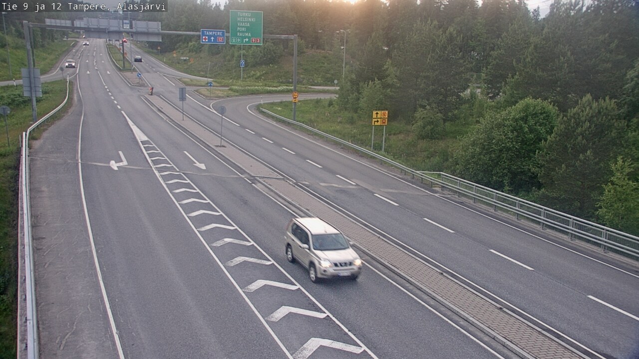 Kelikamerat Kuva Tie 12 Tampere, Alasjärvi, Tampere, Pirkanmaa