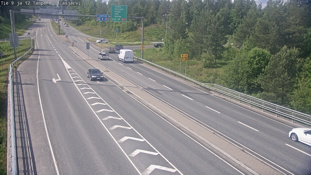 Kelikamerat Kuva Tie 12 Tampere, Alasjärvi, Tampere, Pirkanmaa