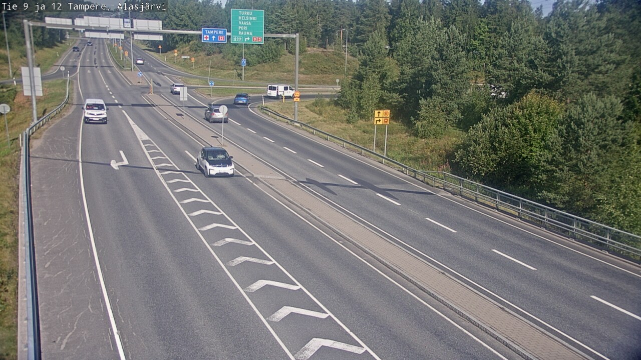 Kelikamerat Kuva Tie 12 Tampere, Alasjärvi, Tampere, Pirkanmaa