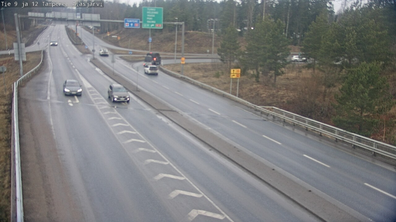 Kelikamerat Kuva Tie 12 Tampere, Alasjärvi, Tampere, Pirkanmaa