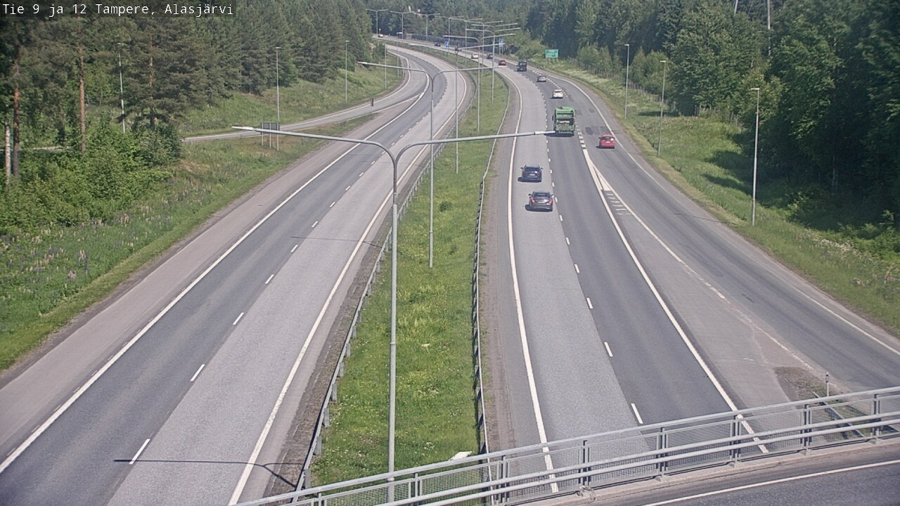 Kelikamerat Kuva Tie 12 Tampere, Alasjärvi, Tampere, Pirkanmaa