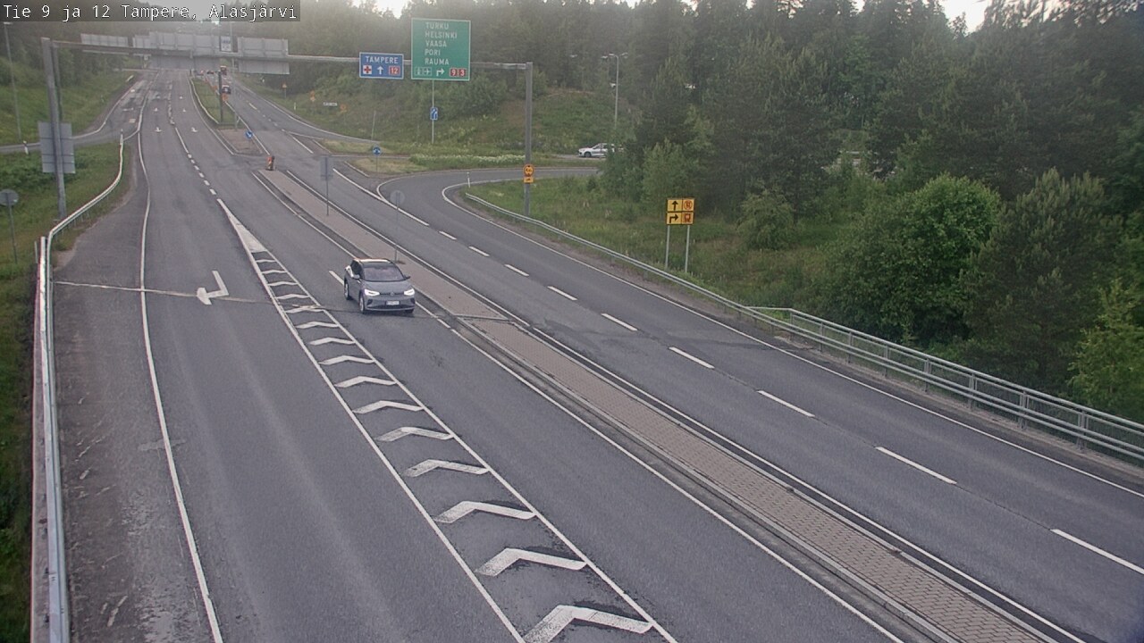 Kelikamerat Kuva Tie 12 Tampere, Alasjärvi, Tampere, Pirkanmaa