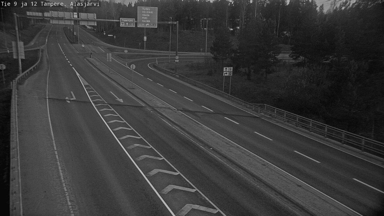 Kelikamerat Kuva Tie 12 Tampere, Alasjärvi, Tampere, Pirkanmaa