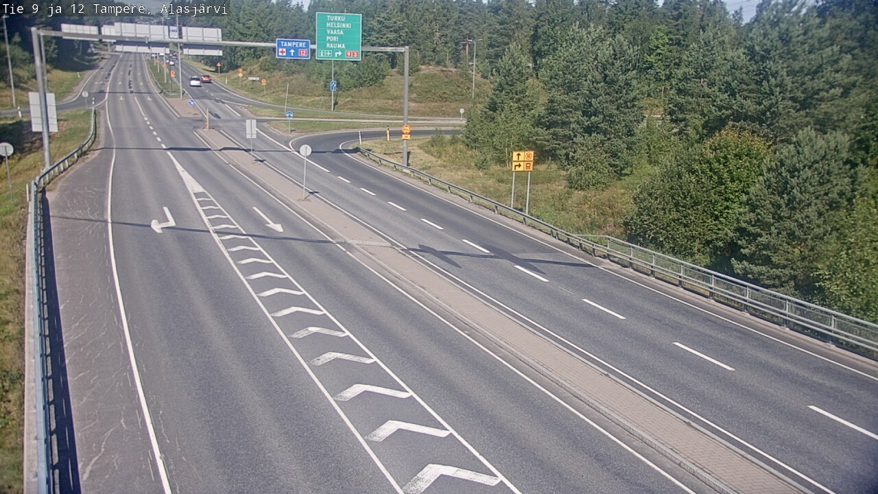 Kelikamerat Kuva Tie 12 Tampere, Alasjärvi, Tampere, Pirkanmaa