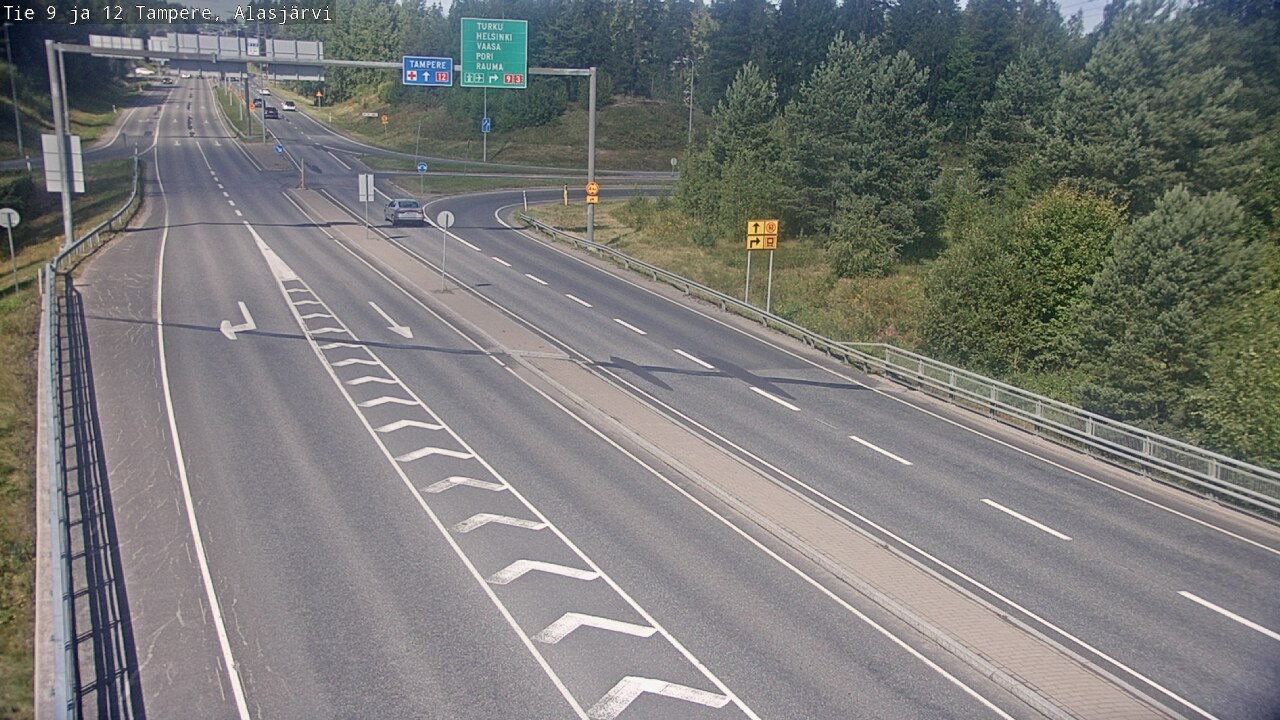 Kelikamerat Kuva Tie 12 Tampere, Alasjärvi, Tampere, Pirkanmaa