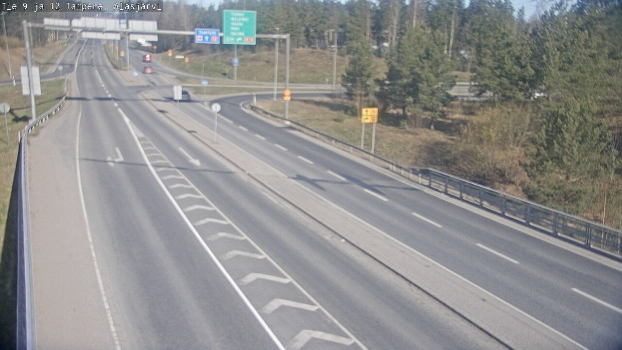 Kelikamerat Kuva Tie 12 Tampere, Alasjärvi, Tampere, Pirkanmaa